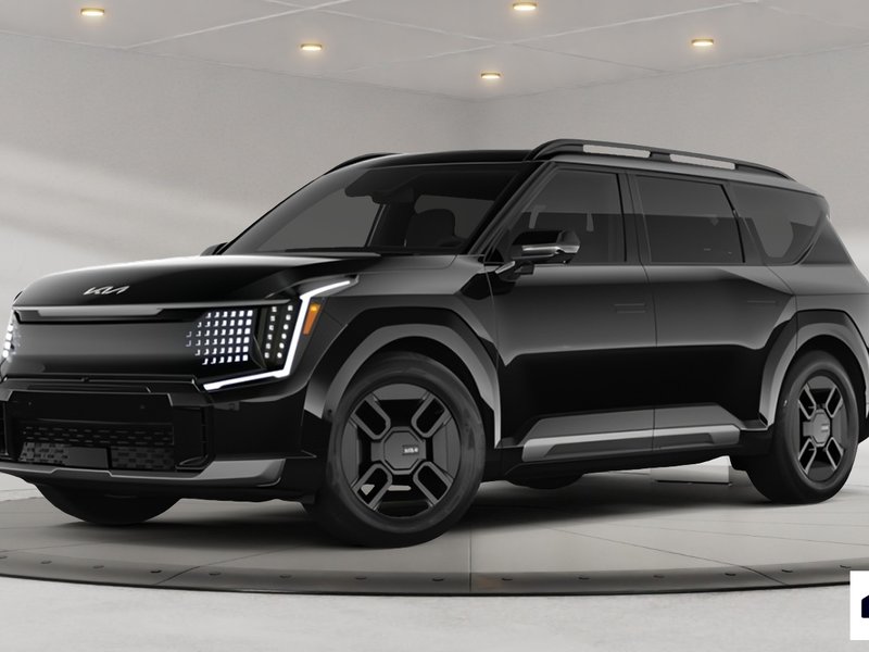 2026 Kia EV9 Land AWD w/ GT-Line Demo Unit - Custom Matte Black Wrap!