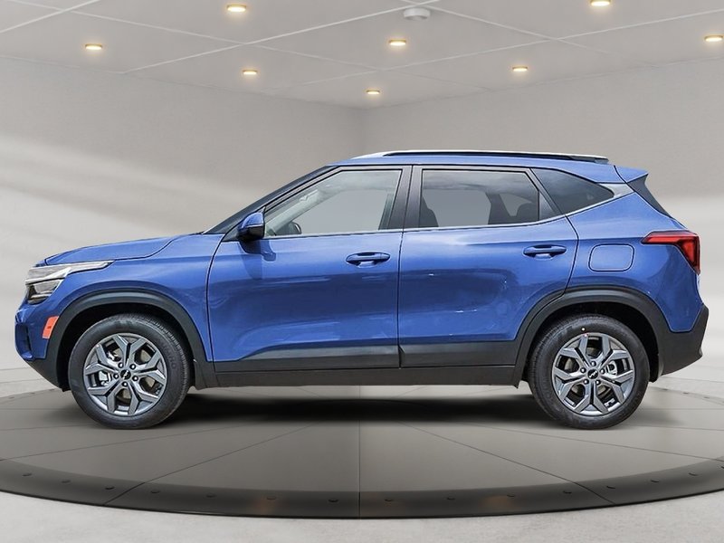 2025 Kia Seltos EX drive with confidence, AWD, Advance Safety, striking blue