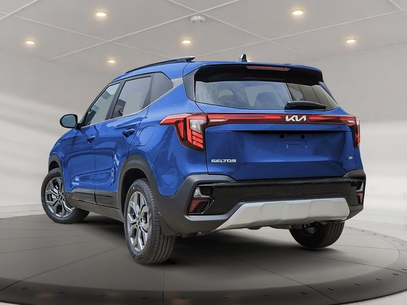 2025 Kia Seltos EX drive with confidence, AWD, Advance Safety, striking blue