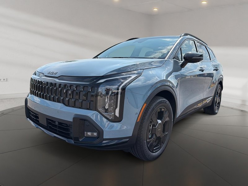 2026 Kia Sportage X-Line Limited striking blue color, top of the line features, advanced tech and safety features