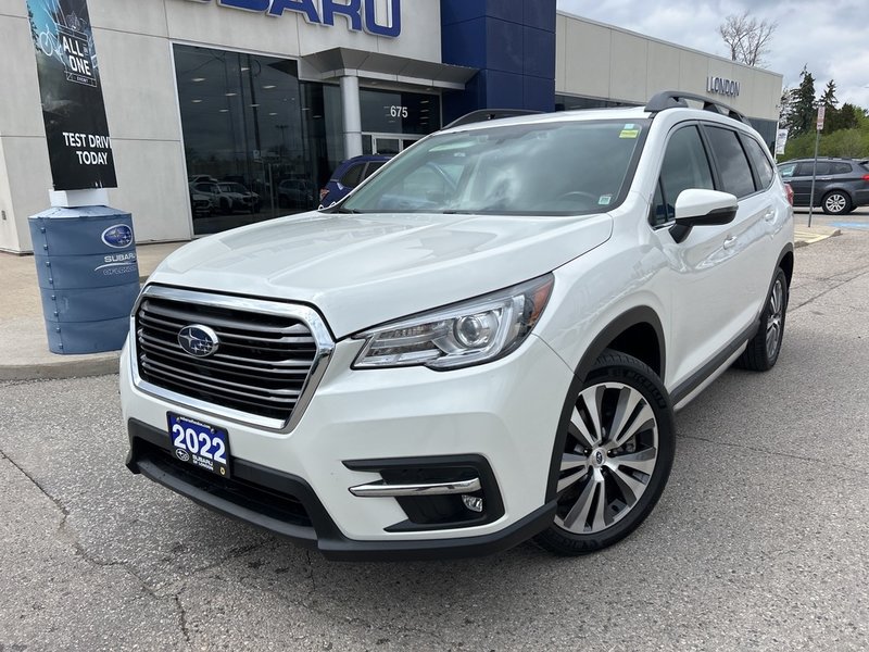 2022 Subaru ASCENT LIMITED NEW TIRES & BRAKES | ONE OWNER | LEASE RETURN | 8-PASSENGER | LEATHER | SUNROOF | GPS | POWER TRUNK