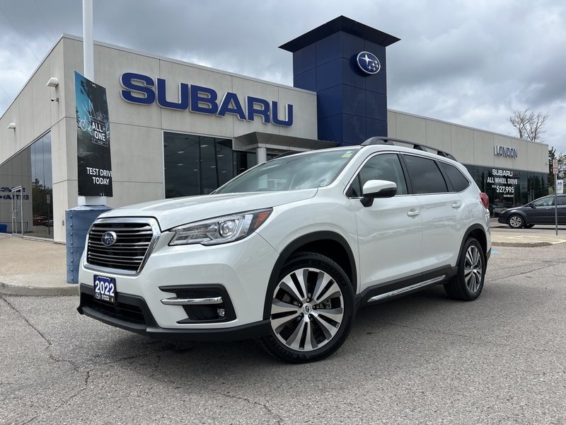 2022 Subaru ASCENT LIMITED NEW TIRES & BRAKES | ONE OWNER | LEASE RETURN | 8-PASSENGER | LEATHER | SUNROOF | GPS | POWER TRUNK