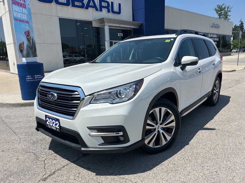2022 Subaru ASCENT LIMITED WITH CAPTAIN’S CHAIRS 7 SEATER | NEW TIRES | ONE OWNER | FULL SERVICE HISTORY | NO ACCIDENTS | AWD