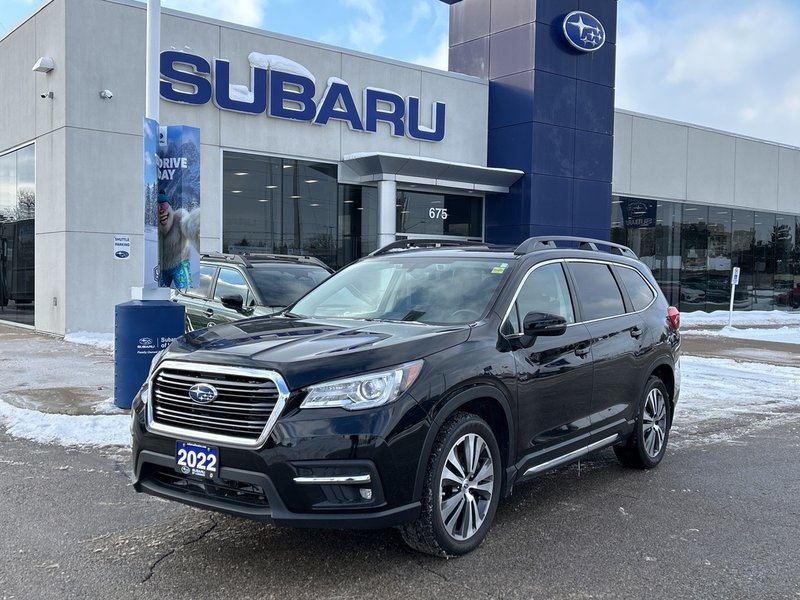 2022 Subaru ASCENT LIMITED 8 SEATER | ONE OWNER | CLEAN CARFAX | DEALER MAINTAINED | EYESIGHT | CARPLAY | AWD | X-MODE