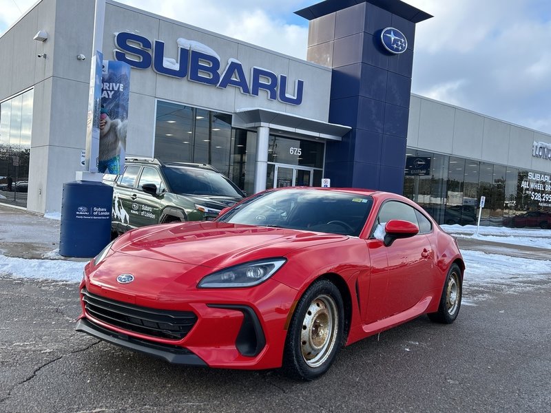 2023 Subaru BRZ SPORT-TECH WINTER TIRES | ONE OWNER | DEALER MAINTAINED | SUBARU BOXER® ENGINE | 228-HP | RWD | CARPLAY