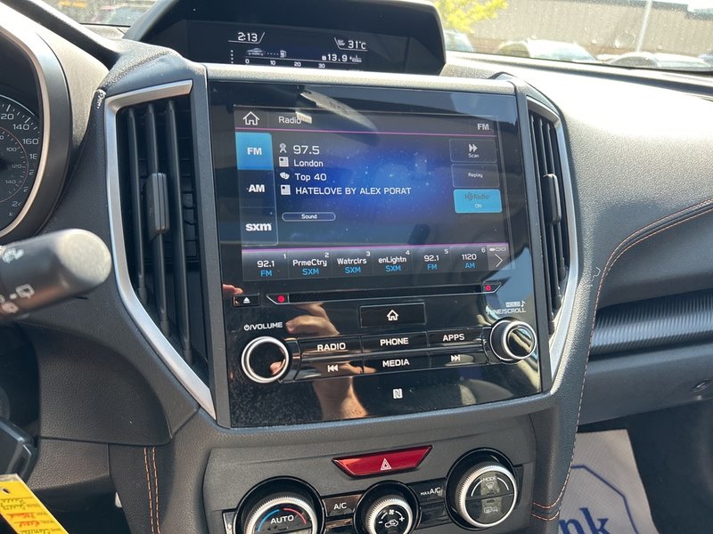 2019 Subaru CROSSTREK SPORT ALLOYS | AWD | SPORT CLOTH WITH ORANGE STITCH | CLIMATE CONTROL | HEATED SEATS
