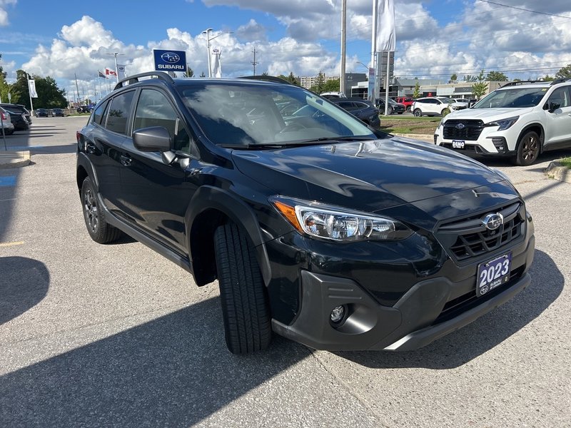 2023 Subaru CROSSTREK OUTDOOR 2.5L | ONE OWNER | CLEAN CARFAX | PUSH BUTTON START | AWD | GUNMETAL ALLOYS | ALL WEATHER SEATS