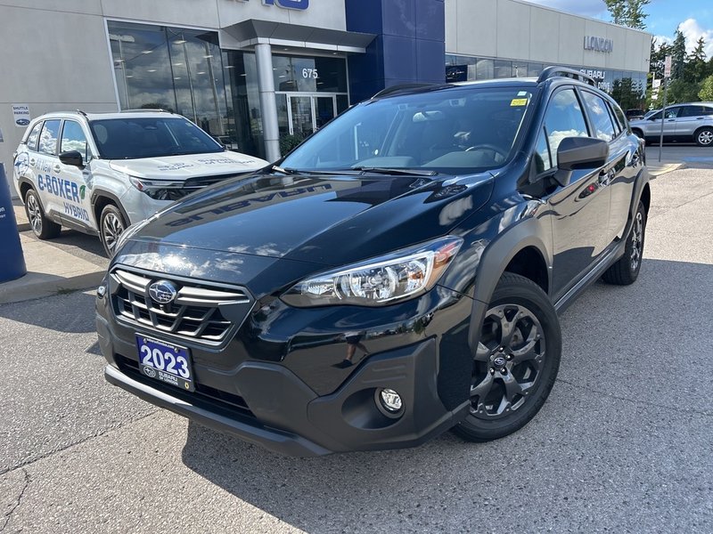 2023 Subaru CROSSTREK OUTDOOR 2.5L | ONE OWNER | CLEAN CARFAX | PUSH BUTTON START | AWD | GUNMETAL ALLOYS | ALL WEATHER SEATS