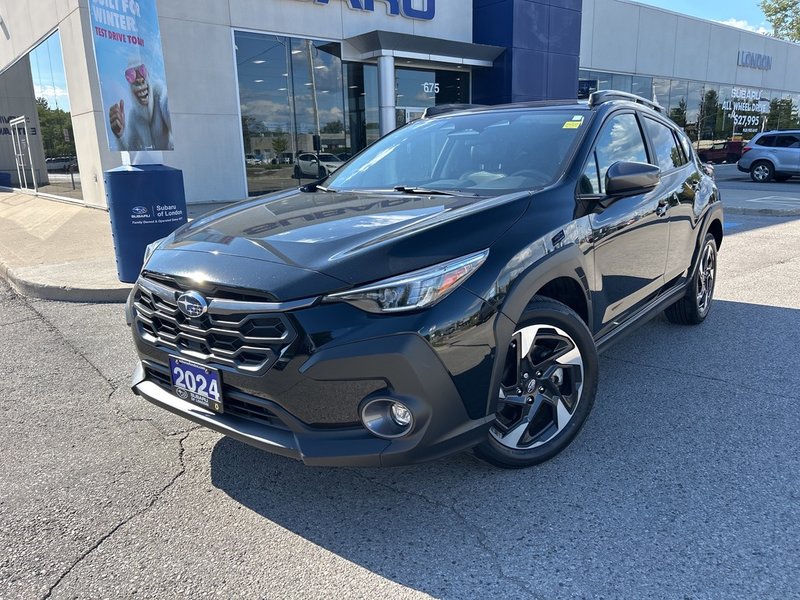 2024 Subaru Crosstrek LIMITED ONE OWNER | LEATHER | NAVI | ALLOYS | 10 SPEAKERS | STEERING- RESPONSIVE  LED HEADLIGHTS