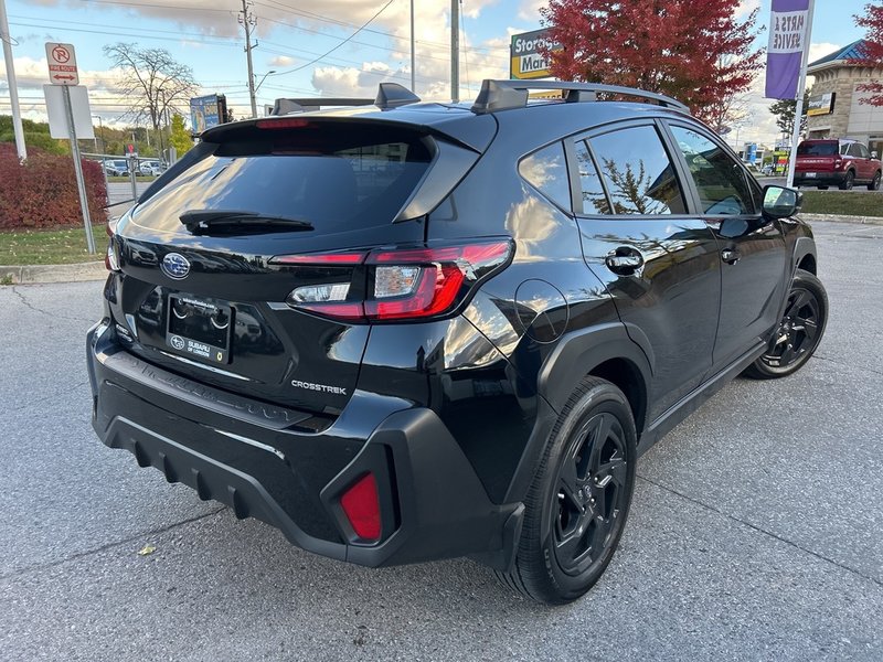 2024 Subaru CROSSTREK ONYX NO ACCIDENTS | ONE OWNER | LEASE RETURN | SUNROOF | HEATED SEATS | WIRELESS CHARGER | EYESIGHT | AWD