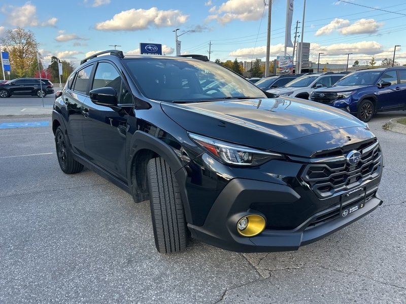 2024 Subaru CROSSTREK ONYX NO ACCIDENTS | ONE OWNER | LEASE RETURN | SUNROOF | HEATED SEATS | WIRELESS CHARGER | EYESIGHT | AWD