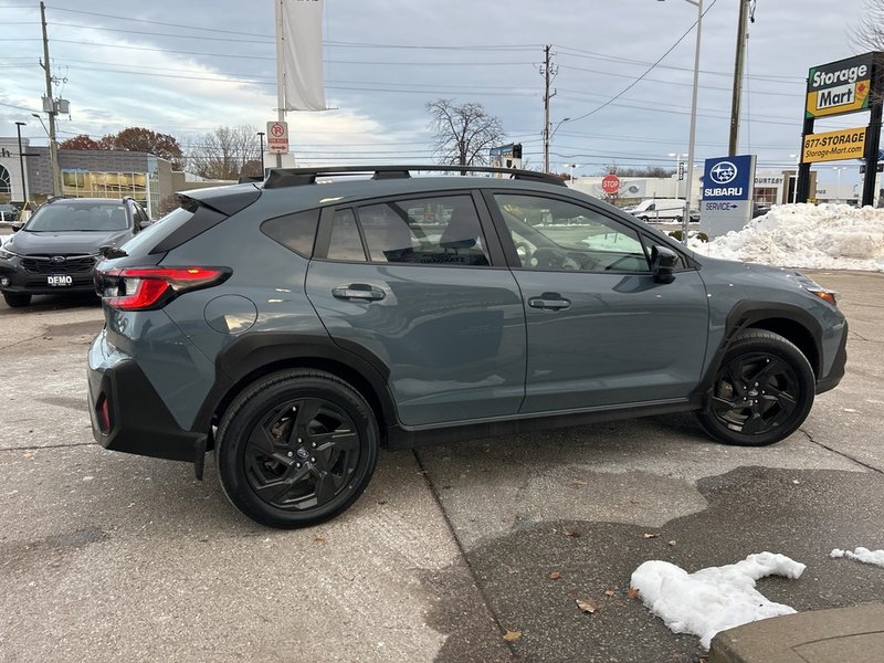 2024 Subaru CROSSTREK ONYX ONE OWNER | CLEAN CARFAX | CARPLAY | SUNROOF | EYESIGHT |  WIRELESS PHONE CHARGER | X-MODE | AWD |