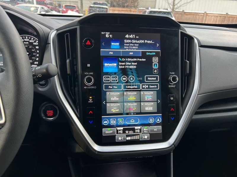 2024 Subaru CROSSTREK TOURING ONE OWNER | EYESIGHT | AWD | 11.6