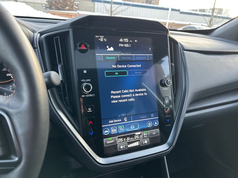 2024 Subaru CROSSTREK WILDERNESS NO ACCIDENTS | ONE OWNER | LOW KM | ALL WEATHER SOFT-TOUCH SEATING SURFACES | EYESIGHT