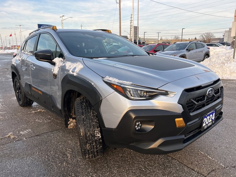 2024 Subaru CROSSTREK WILDERNESS NO ACCIDENTS | ONE OWNER | LOW KM | ALL WEATHER SOFT-TOUCH SEATING SURFACES | EYESIGHT