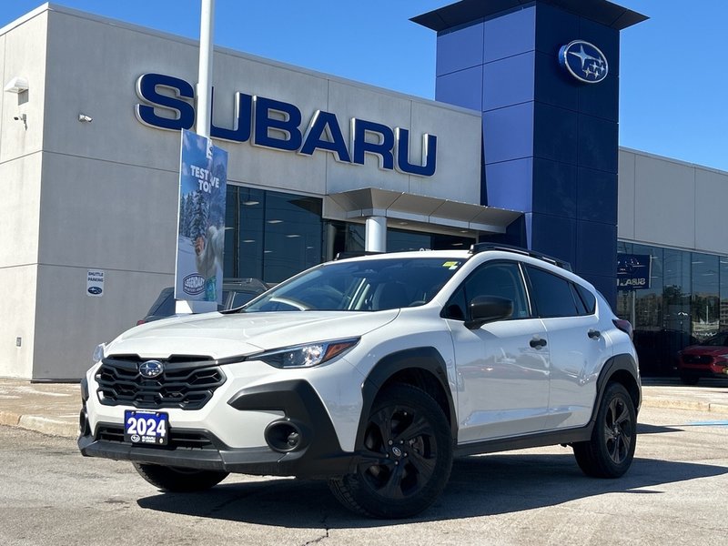 2024 Subaru CROSSTREK CONVENIENCE ONE OWNER | CLEAN CARFAX | DEALER SERVICED | NOKIAN ALL-WEATHER TIRES |  LOW KMS