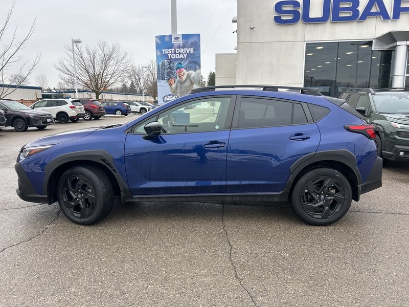 2024 Subaru CROSSTREK ONYX ONE OWNER | DEALER SERVICED | $3352 CARFAX | 2.5L AWD