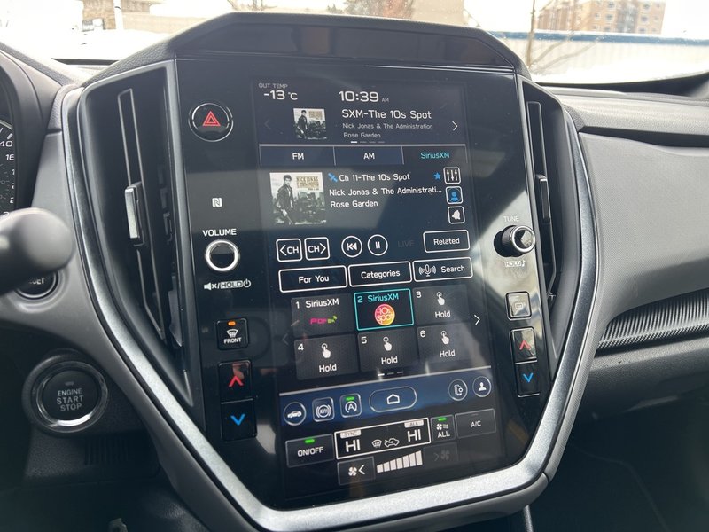 2024 Subaru CROSSTREK ONYX ONE OWNER | NEW FRONT BRAKES | WINTER TIRES INCLUDED  | DEALER SERVICED