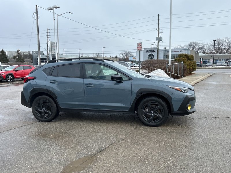 2024 Subaru CROSSTREK ONYX ONE OWNER | NEW FRONT BRAKES | WINTER TIRES INCLUDED  | DEALER SERVICED