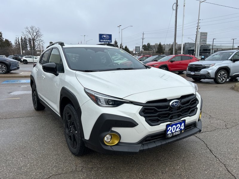 2024 Subaru CROSSTREK ONYX ONE OWNER | CLEAN CARFAX | FULL DEALER SERVICED | HEATED SEATS | SUNROOF