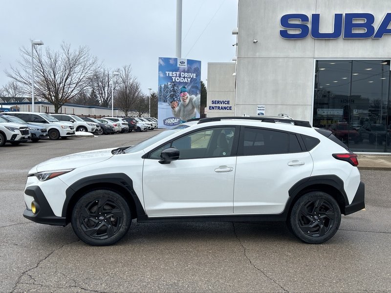 2024 Subaru CROSSTREK ONYX ONE OWNER | CLEAN CARFAX | FULL DEALER SERVICED | HEATED SEATS | SUNROOF