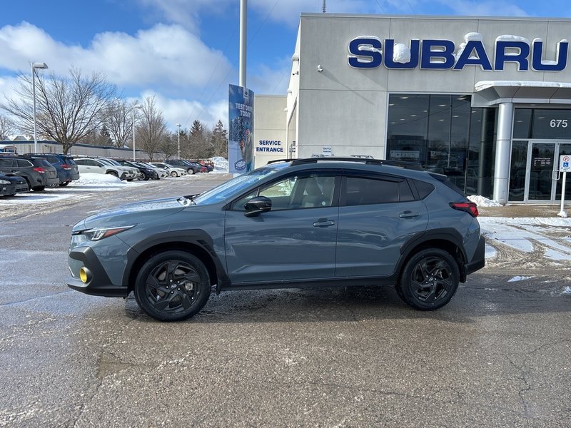2024 Subaru CROSSTREK ONYX ONE OWNER | LOW MILEAGE | CLEAN CARFAX | DEALER MAINTAINED | AWD | EYESIGHT | CARPLAY |