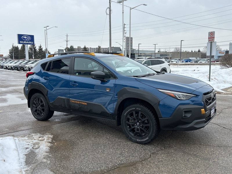 2024 Subaru CROSSTREK WILDERNESS ONE OWNER | CLEAN CARFAX | LOW MILEAGE | AWD | 182-HP | SUBARU BOXER® | X-MODE® | EYESIGHT | CARPLAY