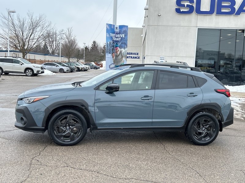 2024 Subaru CROSSTREK ONYX ONE OWNER | CLEAN CARFAX | DEALER MAINTAINED | AWD | 2.5L 182-HP | EYESIGHT | CARPLAY | SUNROOF