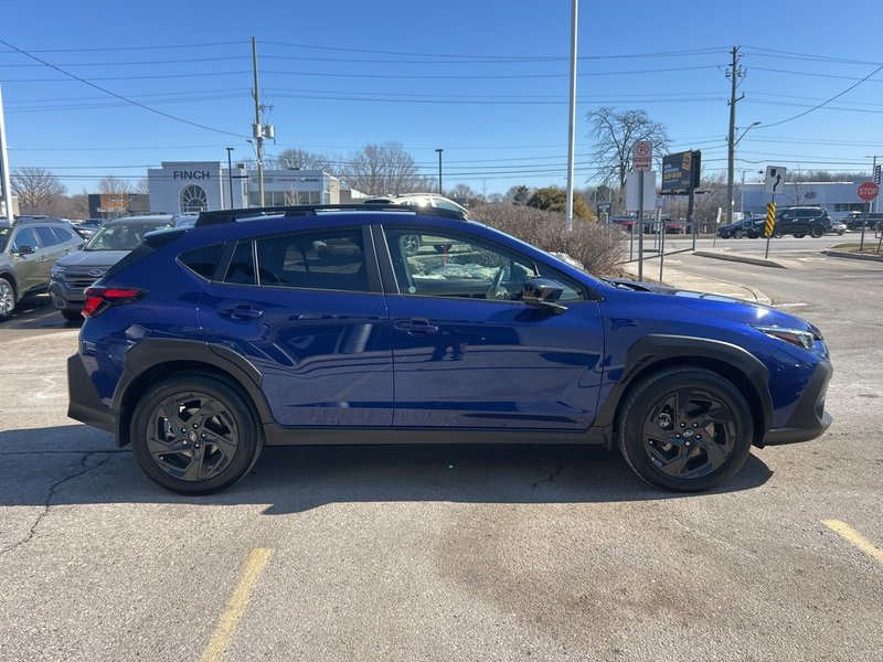 2024 Subaru CROSSTREK ONYX CLEAN CARFAX | AWD | 2.5L SUBARU BOXER® | 182-HP | EYESIGHT | CARPLAY | WIRELESS CHARGING | SUNROOF