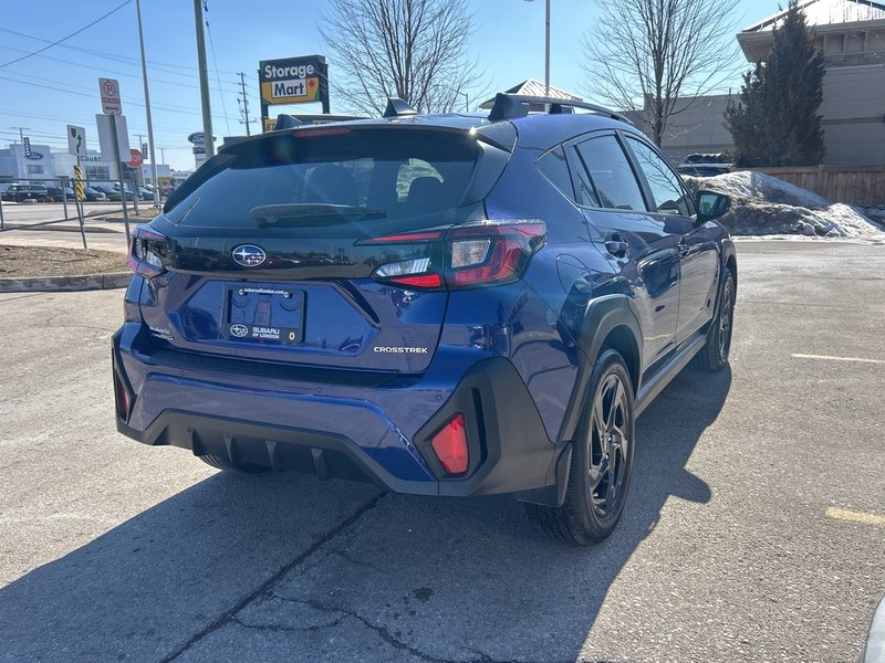 2024 Subaru CROSSTREK ONYX CLEAN CARFAX | AWD | 2.5L SUBARU BOXER® | 182-HP | EYESIGHT | CARPLAY | WIRELESS CHARGING | SUNROOF