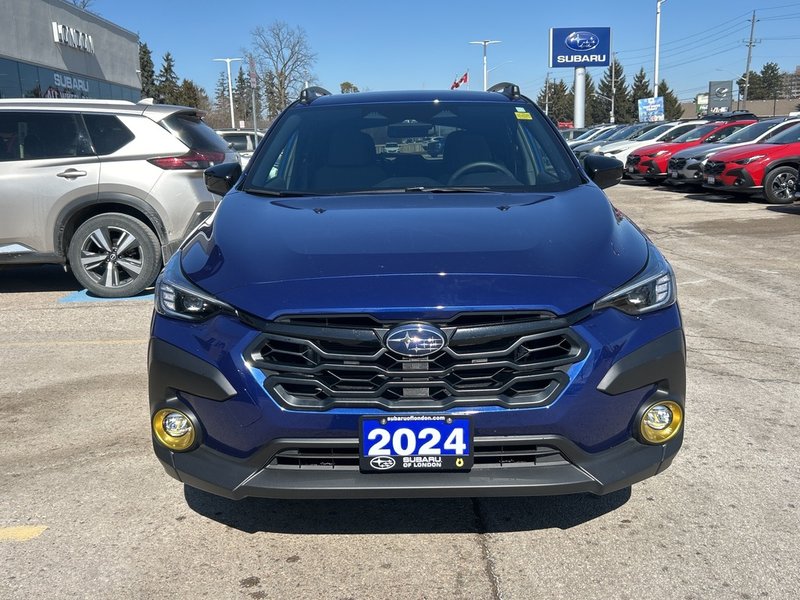 2024 Subaru CROSSTREK ONYX CLEAN CARFAX | AWD | 2.5L SUBARU BOXER® | 182-HP | EYESIGHT | CARPLAY | WIRELESS CHARGING | SUNROOF