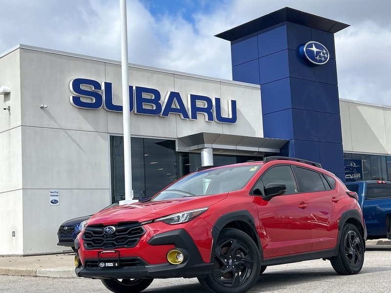 2024 Subaru CROSSTREK ONYX ONE OWNER | CLEAN CARFAX | DEALER MAINTAINED | AWD | 2.5L SUBARU BOXER® | 182-HP | EYESIGHT |