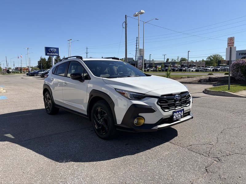 2024 Subaru CROSSTREK ONYX ONE OWNER | CLEAN CARFAX | DEALER MAINTAINED |  2.5L 182-HP SUBARU BOXER® ENGINE | AWD | EYESIGHT