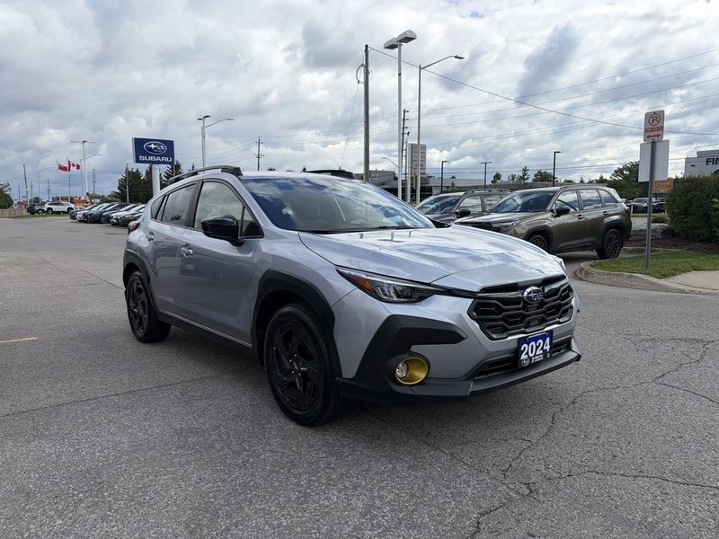 2024 Subaru CROSSTREK ONYX ONE OWNER | CLEAN CARFAX | WINTER TIRES INCLUDED | FULL SERVICE HISTORY