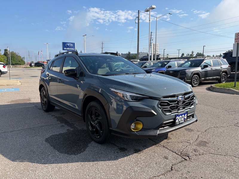 2024 Subaru CROSSTREK ONYX ONE OWNER | CLEAN CARFAX | FULL SERVICE HISTORY