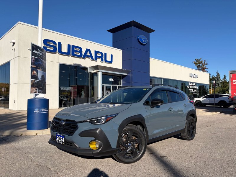 2024 Subaru CROSSTREK ONYX 2.5L | 182-HP | AWD | SUNROOF | HEATED FRONT SEATS | CARPLAY |
