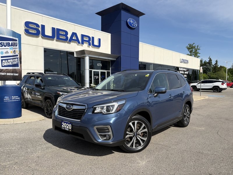 2020 Subaru FORESTER LIMITED ONE OWNER | CLEAN CARFAX | LOW MILEAGE | 2.5L SUBARU BOXER® ENGINE | AWD | EYESIGHT | CARPLAY |