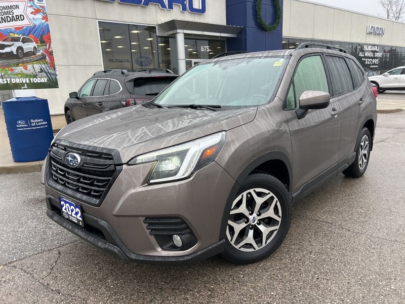 2022 Subaru FORESTER CONVENIENCE CLEAN CARFAX | CARPLAY | AWD | EYESIGHT | HEATED SEATS | X-MODE | 17