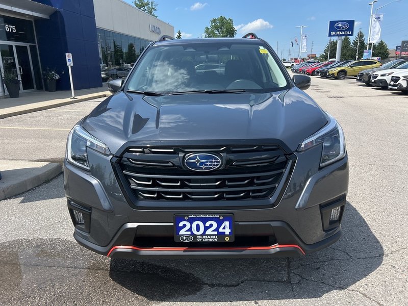 2024 Subaru Forester SPORT LOW MILEAGE! ONE OWNER | LEASE RETURN | NO ACCIDENTS | HEATED SEATS | SUNROOF | EYESIGHT | AWD