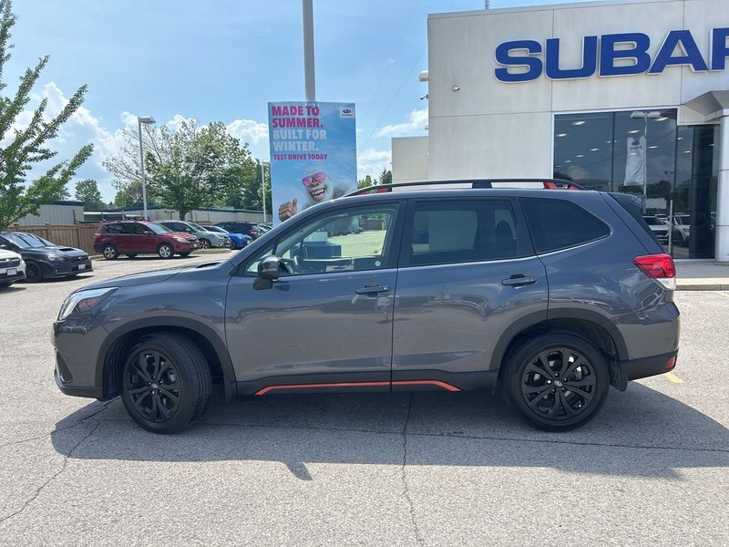 2024 Subaru Forester SPORT LOW MILEAGE! ONE OWNER | LEASE RETURN | NO ACCIDENTS | HEATED SEATS | SUNROOF | EYESIGHT | AWD