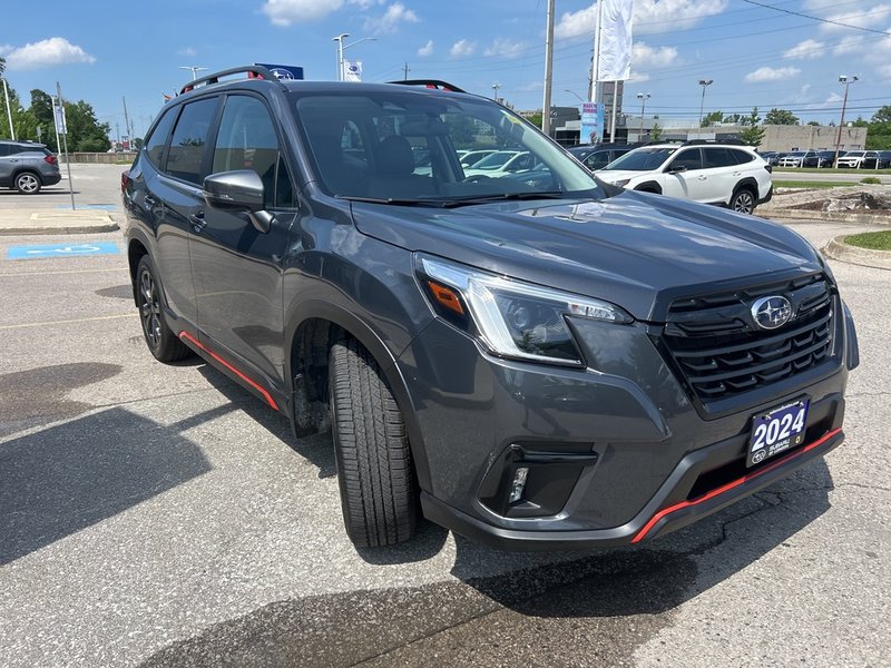 2024 Subaru Forester SPORT LOW MILEAGE! ONE OWNER | LEASE RETURN | NO ACCIDENTS | HEATED SEATS | SUNROOF | EYESIGHT | AWD