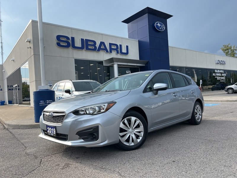 2019 Subaru IMPREZA CONVENIENCE AWD | BOXER ENGINE | APPLE CARPLAY | BACKUP CAMERA | INDEPENDENT SUSPENSION