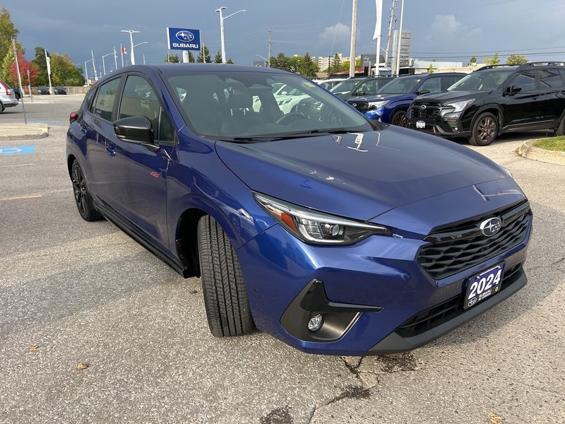 2024 Subaru IMPREZA RS 5-DOOR 182 HP | 10 - WAT POWER DRIVER SEAT | SUNROOF | HARMAN KARDON 10 SPEAKER WITH AMP