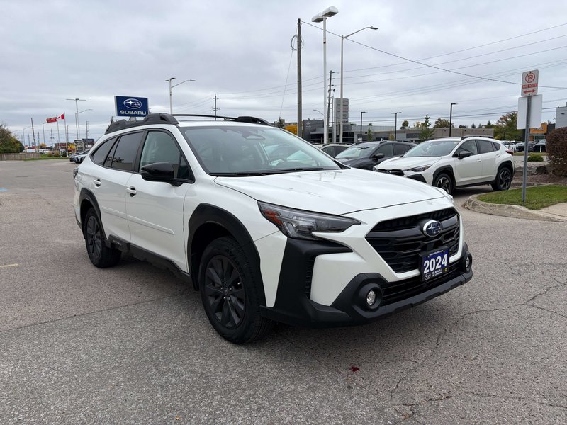 2024 Subaru OUTBACK ONYX ONE OWNER | CLEAN CARFAX | 2.5L SUBARU BOXER ENGINE | 182-HP | AWD | EYESIGHT | CARPLAY