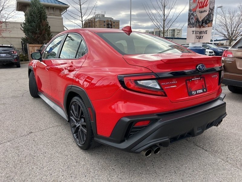 2023 Subaru WRX SPORT Red is for RACING!