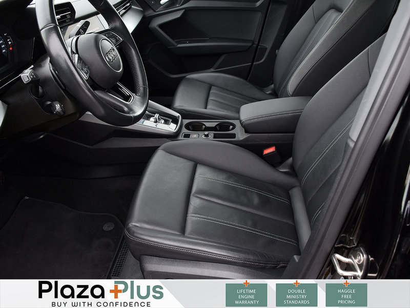 2024 Audi A3 SEDAN KOMFORT | QUATTRO | 201 HP | ANDROID AUTO & APPLE CARPLAY | HEATED FRONT SEATS |