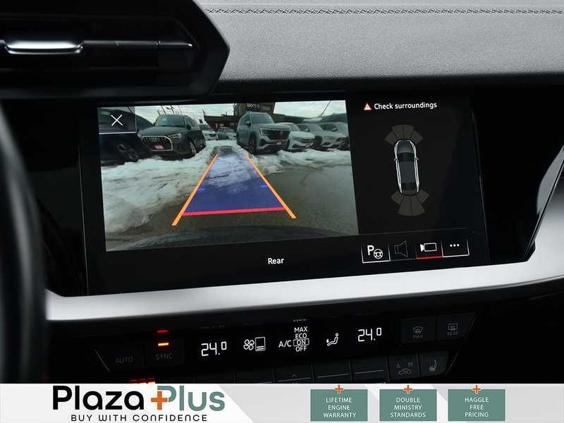2024 Audi A3 SEDAN KOMFORT | QUATTRO | 201 HP | ANDROID AUTO & APPLE CARPLAY | HEATED FRONT SEATS |