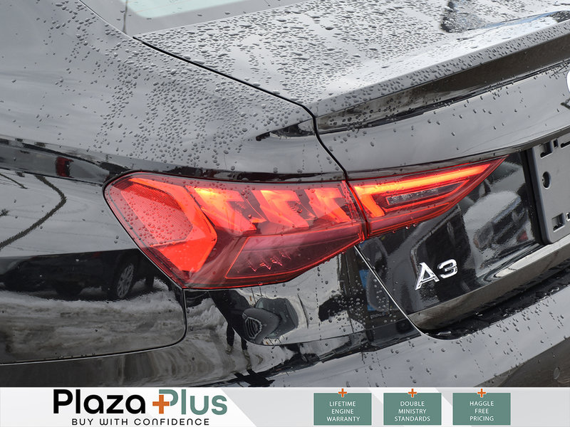 2024 Audi A3 SEDAN KOMFORT | QUATTRO | 201 HP | ANDROID AUTO & APPLE CARPLAY | HEATED FRONT SEATS |