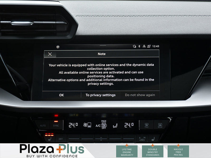 2024 Audi A3 SEDAN KOMFORT | QUATTRO | 201 HP | ANDROID AUTO & APPLE CARPLAY | HEATED FRONT SEATS |