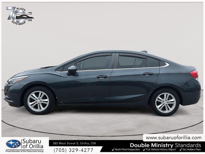 2017 Chevrolet CRUZE LT | LOW KMS | 2 SETS OF TIRES ON RIMS | HEATED SEATS | PUSH BUTTON START |